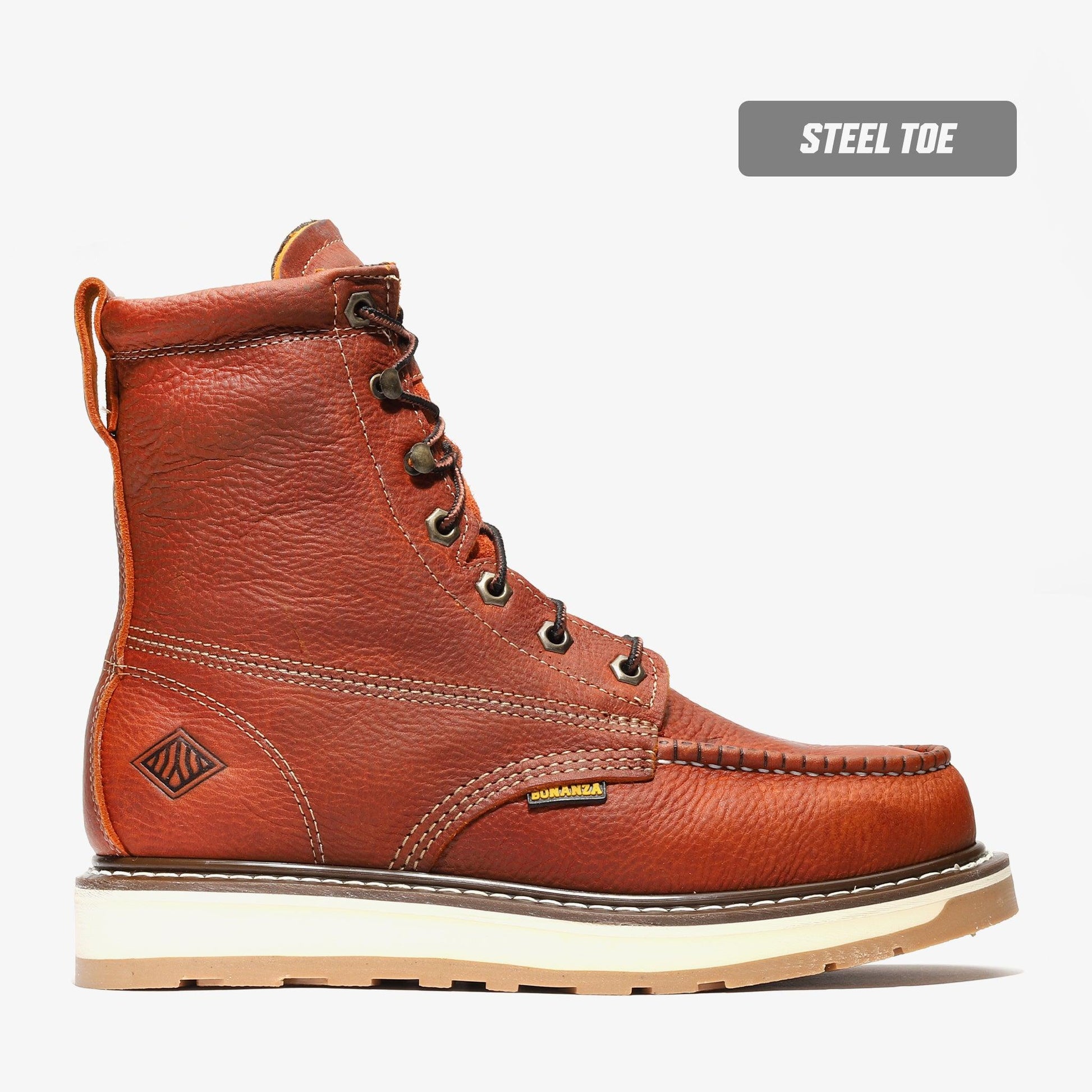 TEEK - FRONTIER DUAL 8" MOC TOE (STEEL TOE) SHOES TEEK BB 5