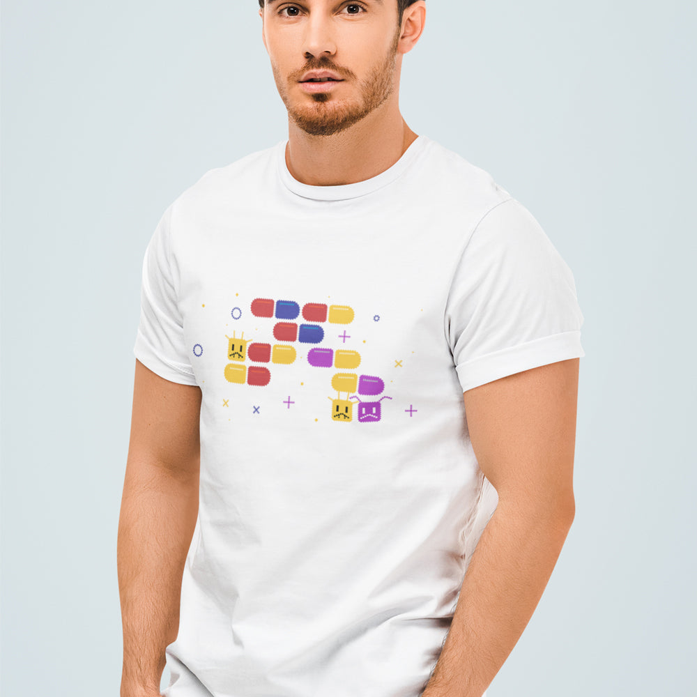 Men's Gamer Retro Logo Short Sleeve T-Shirt ND T shirt Onetify