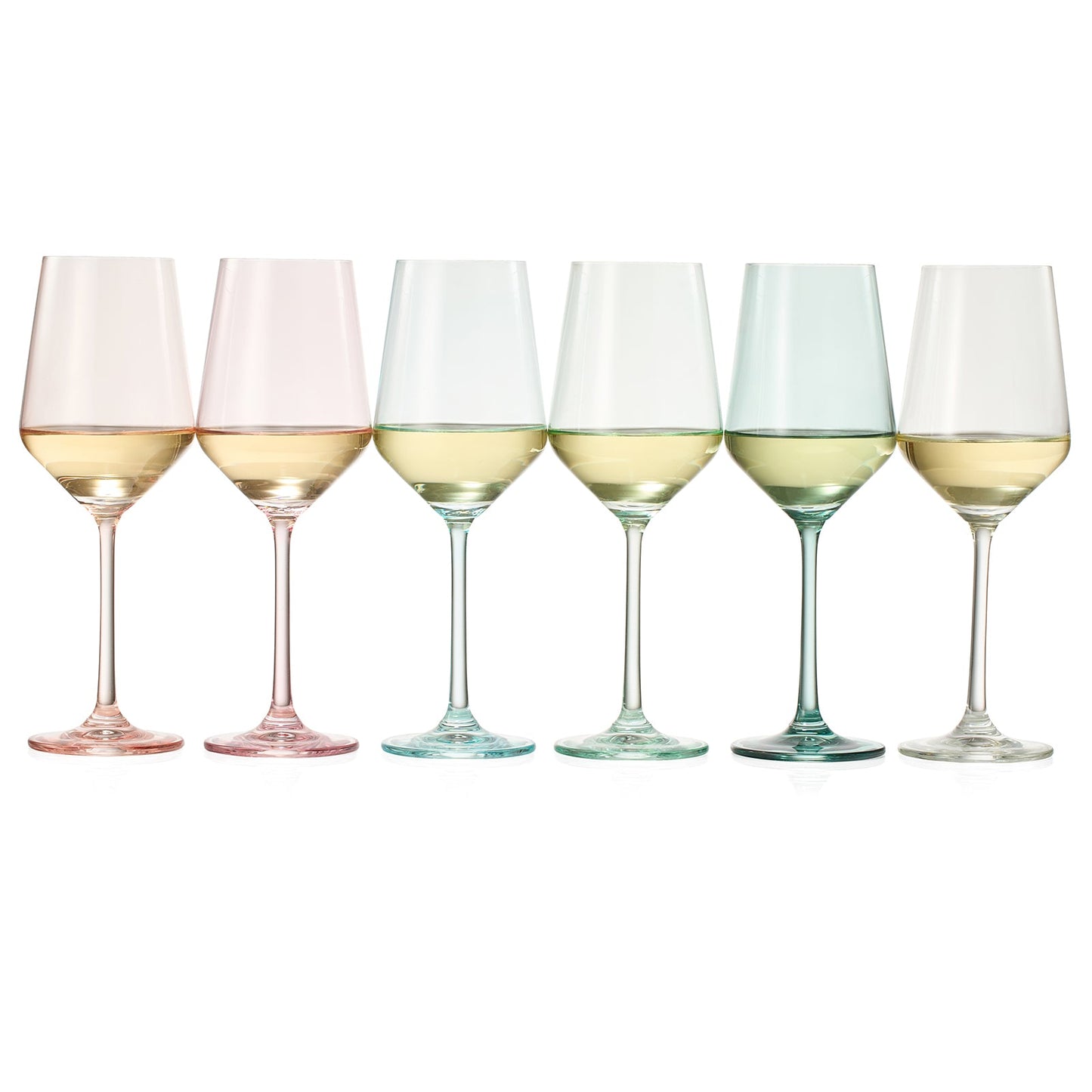 TEEK - Colorata Stemmed Wine Glassware Set HOME DECOR TEEK KS