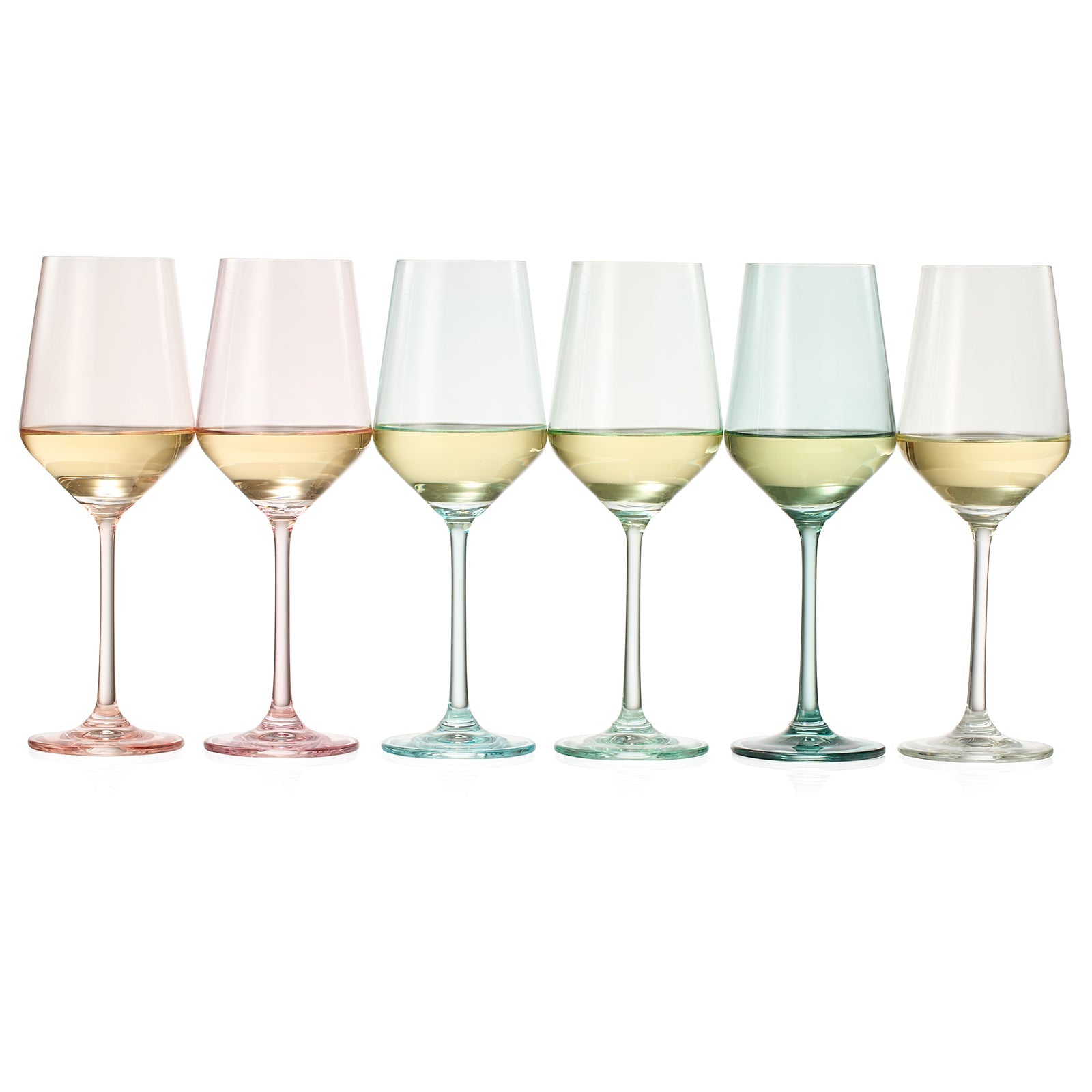 TEEK - Colorata Stemmed Wine Glassware Set HOME DECOR TEEK KS