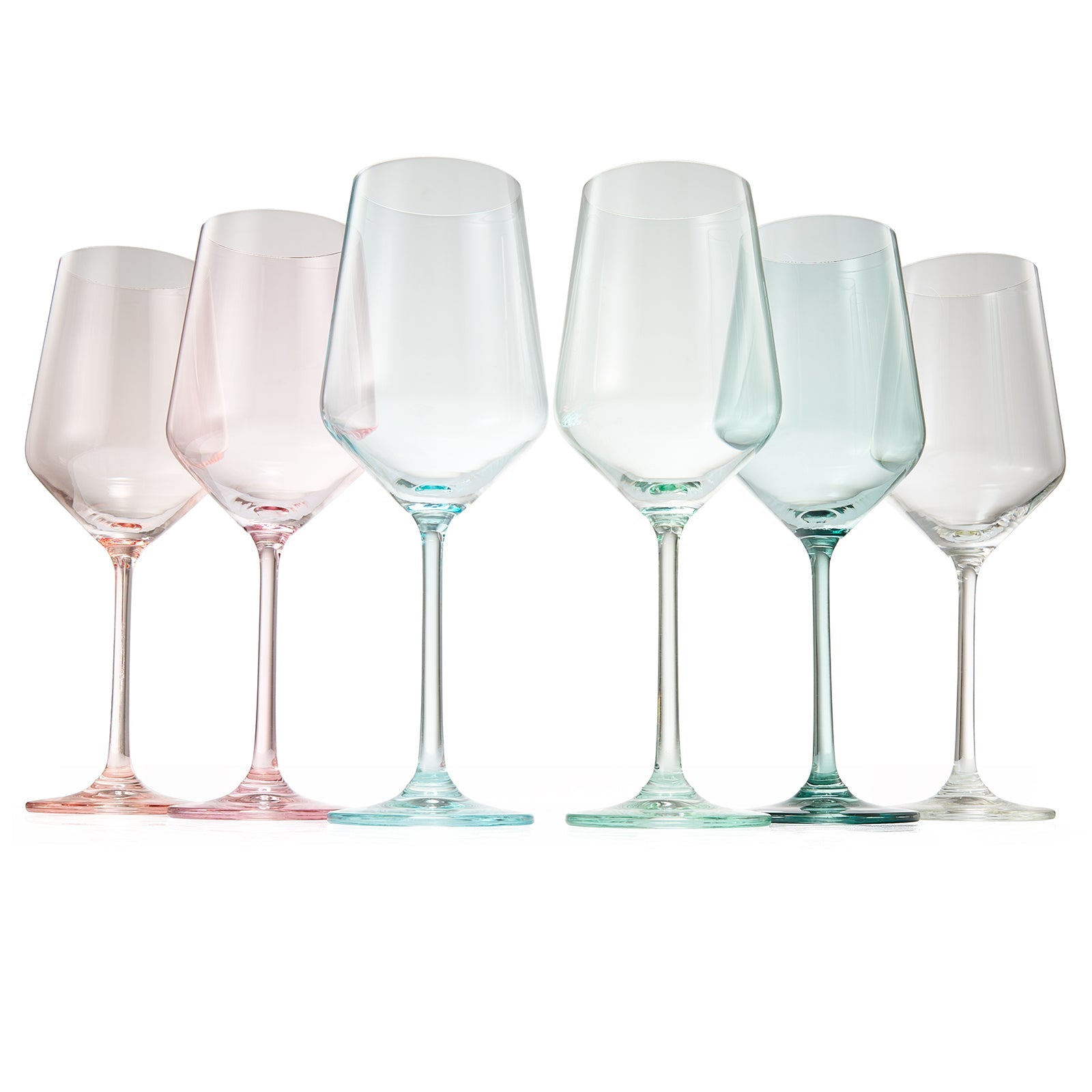 TEEK - Colorata Stemmed Wine Glassware Set HOME DECOR TEEK KS