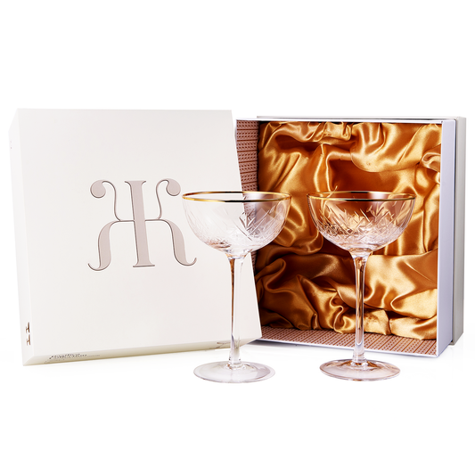TEEK - Basilica Champagne Coupe Cocktail Glassware Set HOME DECOR TEEK KS