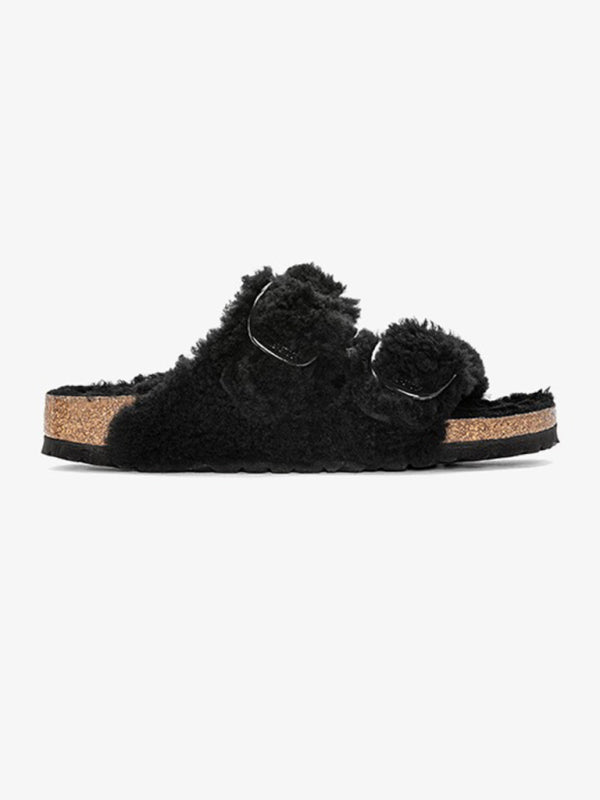 TEEK - Cork Sole Fluff Sandals SHOES TEEK K   