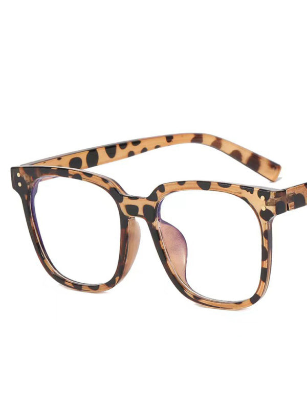 TEEK - PC Anti-Blue Light Metal Hinge Glasses EYEGLASSES TEEK K Leopard  