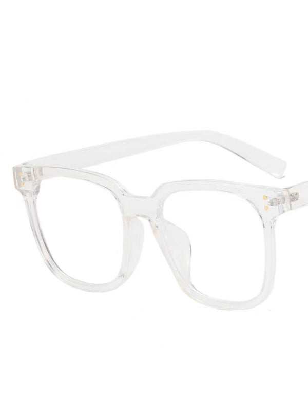 TEEK - PC Anti-Blue Light Metal Hinge Glasses EYEGLASSES TEEK K White  