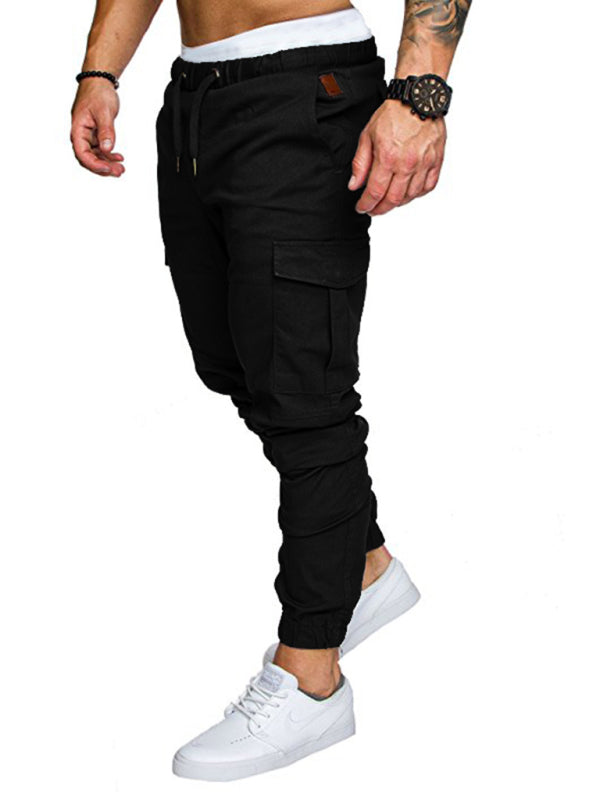 TEEK - Mens Casual Tether Elastic Trousers PANTS TEEK K