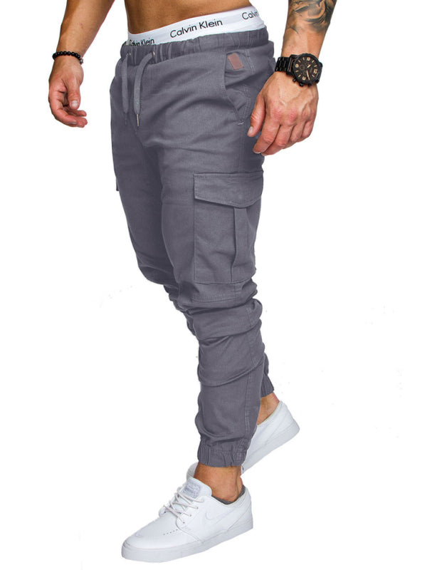 TEEK - Mens Casual Tether Elastic Trousers PANTS TEEK K