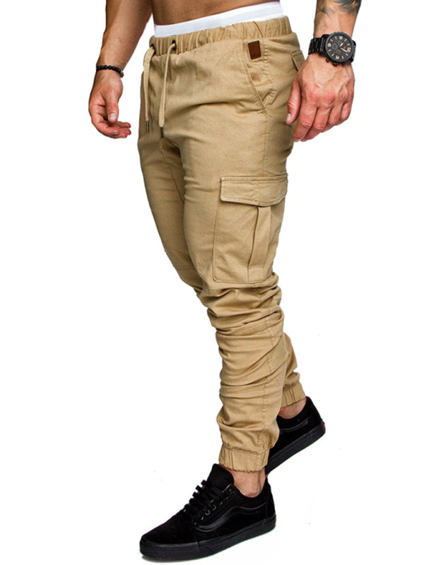 TEEK - Mens Casual Tether Elastic Trousers PANTS TEEK K