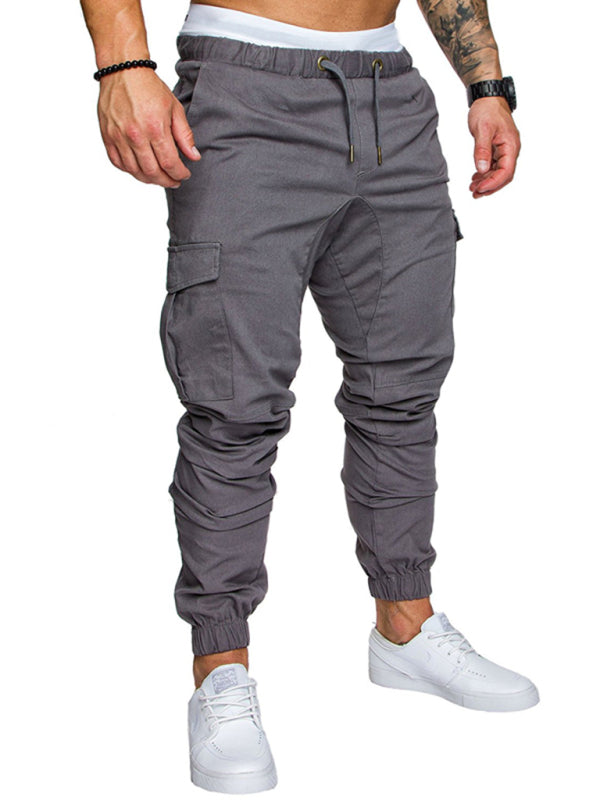 TEEK - Mens Casual Tether Elastic Trousers PANTS TEEK K