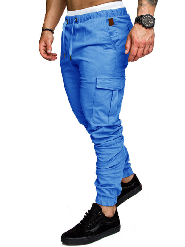 TEEK - Mens Casual Tether Elastic Trousers PANTS TEEK K