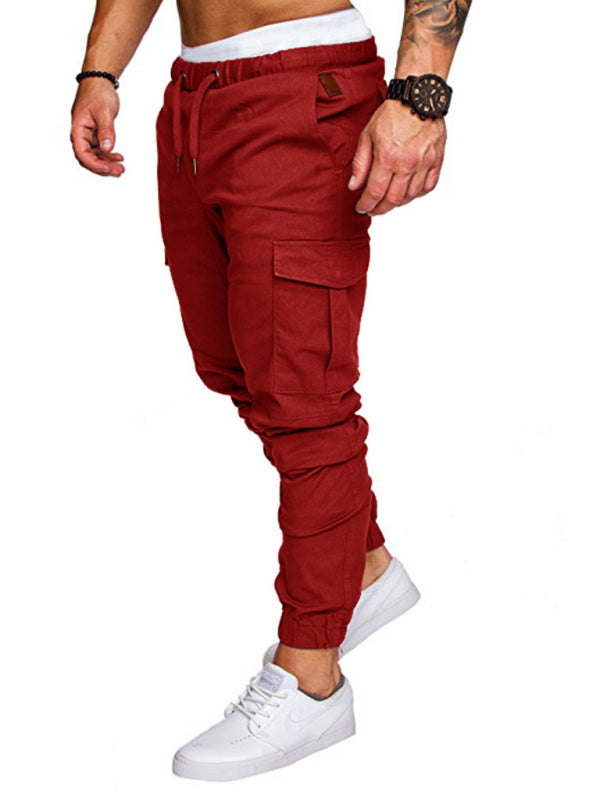 TEEK - Mens Casual Tether Elastic Trousers PANTS TEEK K