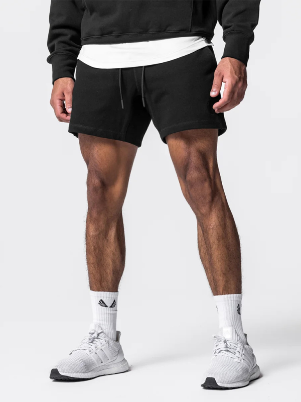 TEEK - Mens Sports Leisure Embroidered Versatile Shorts SHORTS TEEK K Black M 