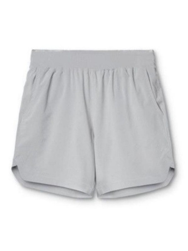 TEEK - Mens Two-Piece Multi-Pocket Sports Shorts SHORTS TEEK K Misty Grey M 