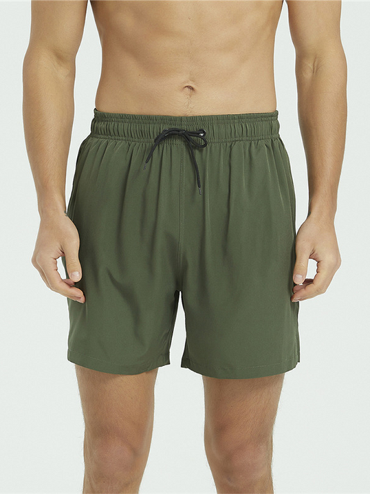 TEEK - Fitness Quick-Drying Stretch Shorts SHORTS TEEK K Olive Green M 