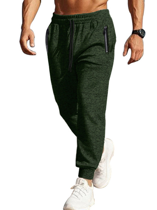 TEEK - Mens Sports Cationic Cuffed Sweatpants PANTS TEEK K Olive Green S