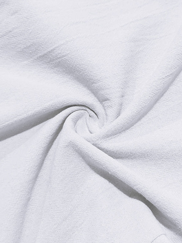 TEEK - Mens Relaxed Straight Linen Naples Gurga Breathable Trousers PANTS TEEK K