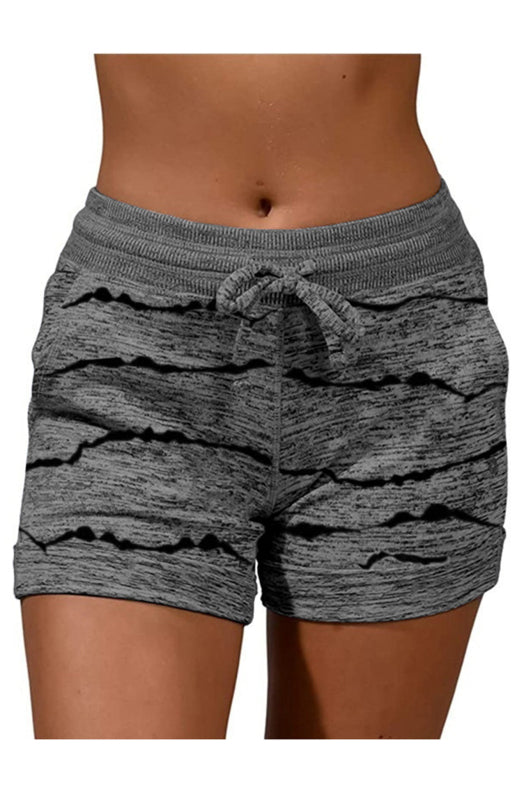 TEEK - Charcoal Gray Casual Waist Stretch Shorts SHORTS TEEK K S  