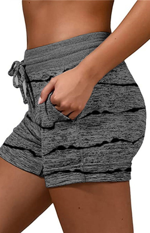 TEEK - Charcoal Gray Casual Waist Stretch Shorts SHORTS TEEK K   