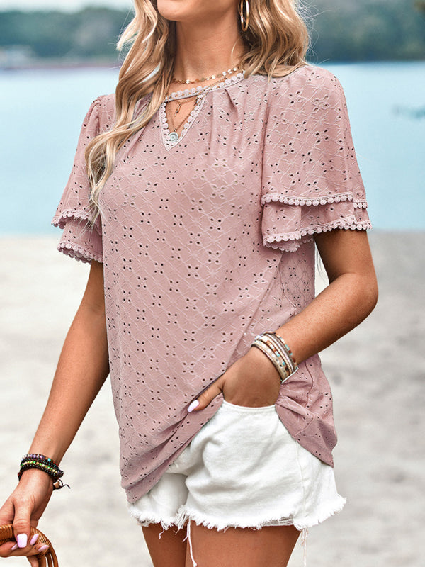 TEEK - Layer Sleeve Knitted Top TOPS TEEK K   