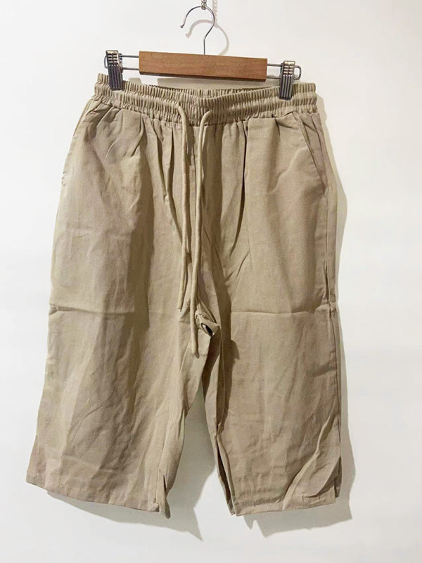 TEEK - Womens Pocket Elastic Waist Trousers PANTS TEEK K   