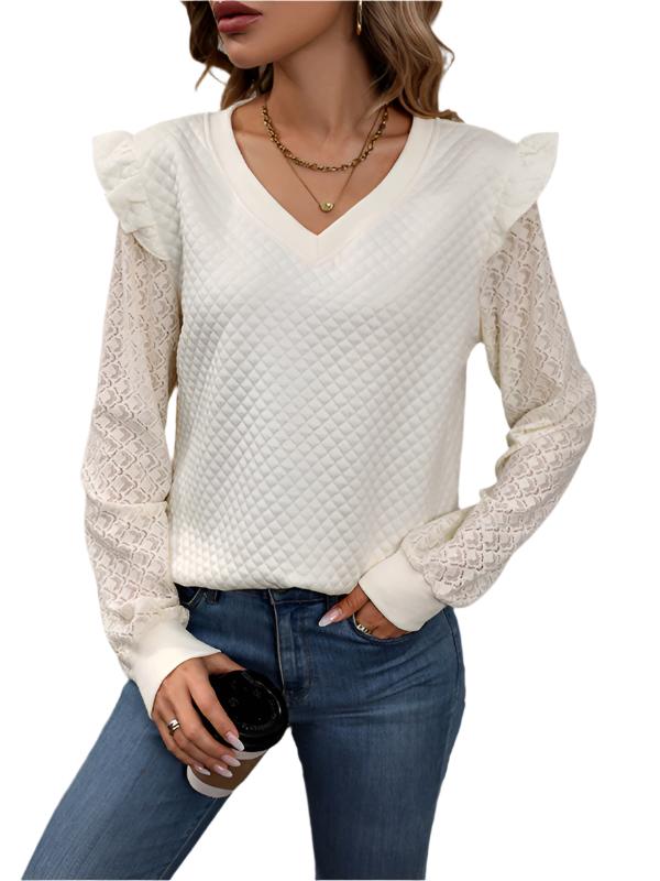 TEEK - Long Sleeve Cracker Khaki Knitted Top TOPS TEEK K S  