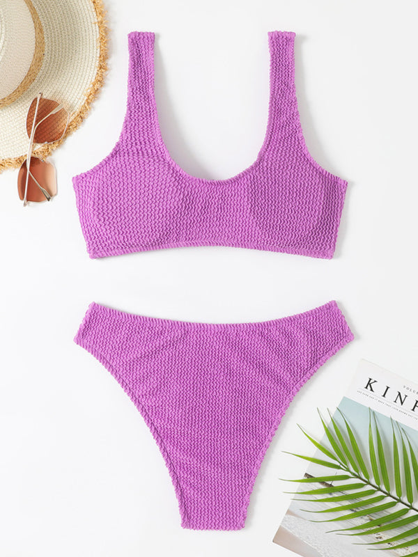 TEEK - Twisted Absorb Fabric Bikini SWIMWEAR TEEK K   