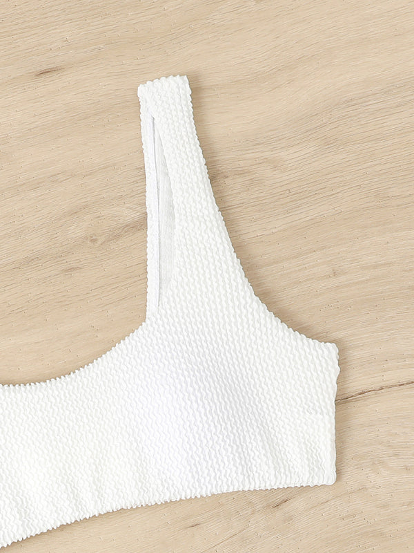 TEEK - Twisted Absorb Fabric Bikini SWIMWEAR TEEK K   