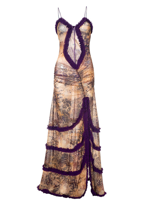 TEEK - Define Libed Lace Slit Dress DRESS TEEK K   
