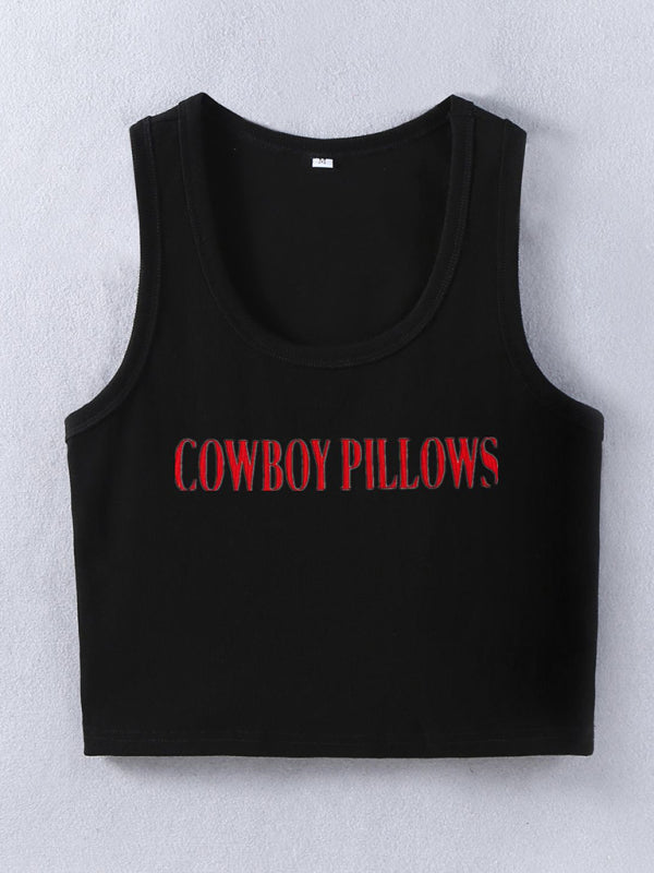 TEEK - Cowboy Pillows Tank TOPS TEEK K   