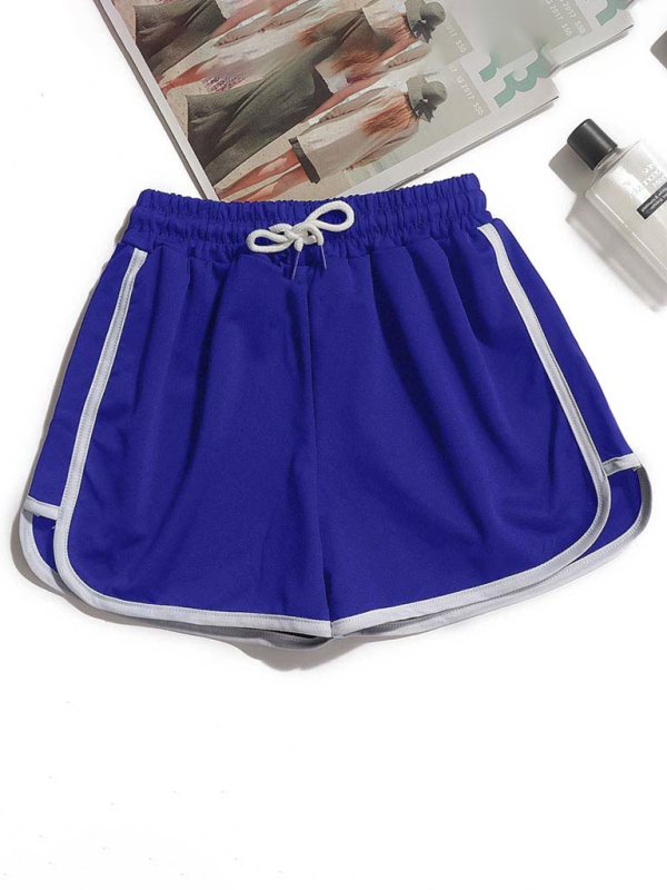 TEEK - Sports Style Three-Quarter Shorts SHORTS TEEK K Blue S 