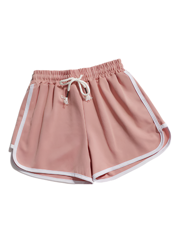 TEEK - Sports Style Three-Quarter Shorts SHORTS TEEK K Pink S 