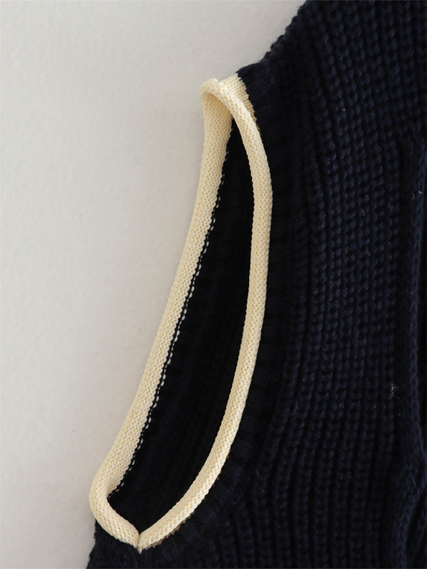 TEEK - Champlain Cropped Drawstring Knitted Sweater Top TOPS TEEK K   
