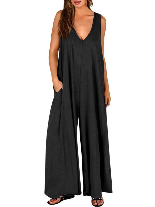 TEEK - Pocketed Light Weight Jumpsuit JUMPSUIT TEEK K   