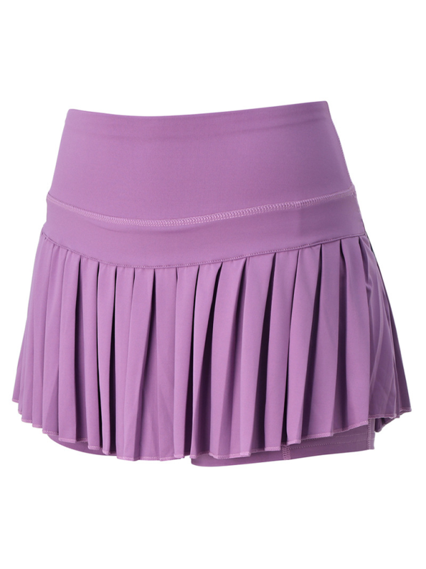 TEEK - Quick-Drying Pocketed Culotte Sports Shorts Tennis Pleated Skirt SKIRT TEEK K   