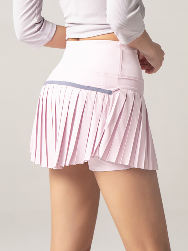 TEEK - Quick-Drying Pocketed Culotte Sports Shorts Tennis Pleated Skirt SKIRT TEEK K   