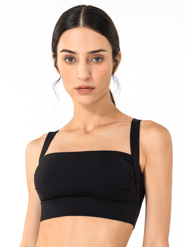 TEEK - Postured Padded Sports Bra BRA TEEK K Black S 