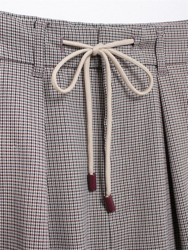 TEEK - Spiced Drawstring Lantern Mini Skirt SKIRT TEEK K