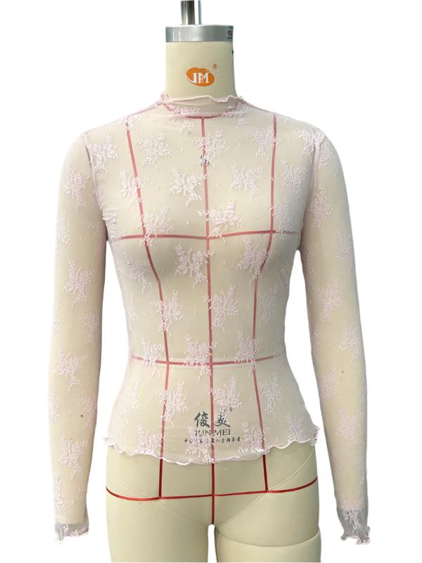 TEEK - Breathable Lace Mesh Multicolor Top TOPS TEEK K