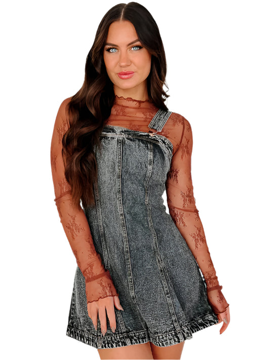 TEEK - Arrival All-Match Denim Camisole Dress DRESS TEEK K