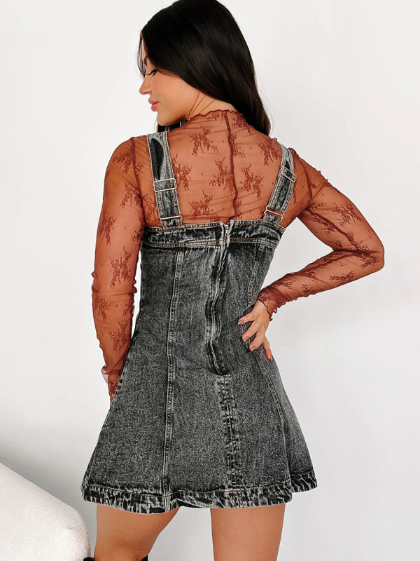 TEEK - Arrival All-Match Denim Camisole Dress DRESS TEEK K