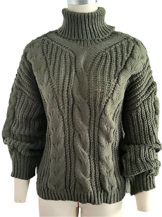 TEEK - Turtleneck Knitted Sweater SWEATER TEEK K