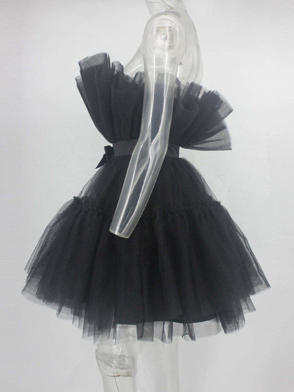 TEEK - Tulle Bow Tulle Dress DRESS TEEK K