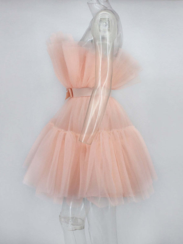 TEEK - Tulle Bow Tulle Dress DRESS TEEK K