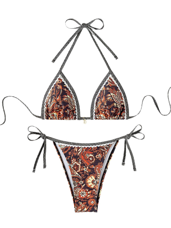 TEEK - Multicolor Floral Print Bikini SWIMWEAR TEEK K Pattern S