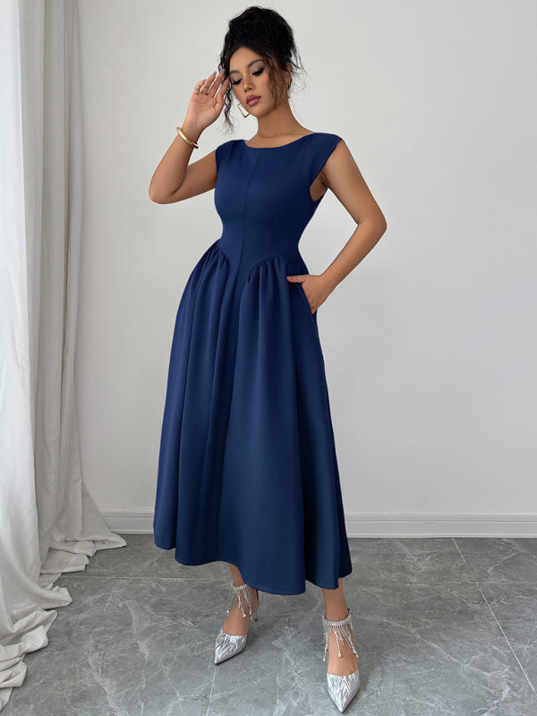 TEEK - Snatched Waiste Sleeveless Maxi Dress DRESS TEEK K