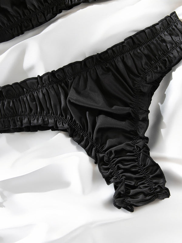 TEEK - Stretch Satin Comfortable Home Wear Set LINGERIE TEEK K