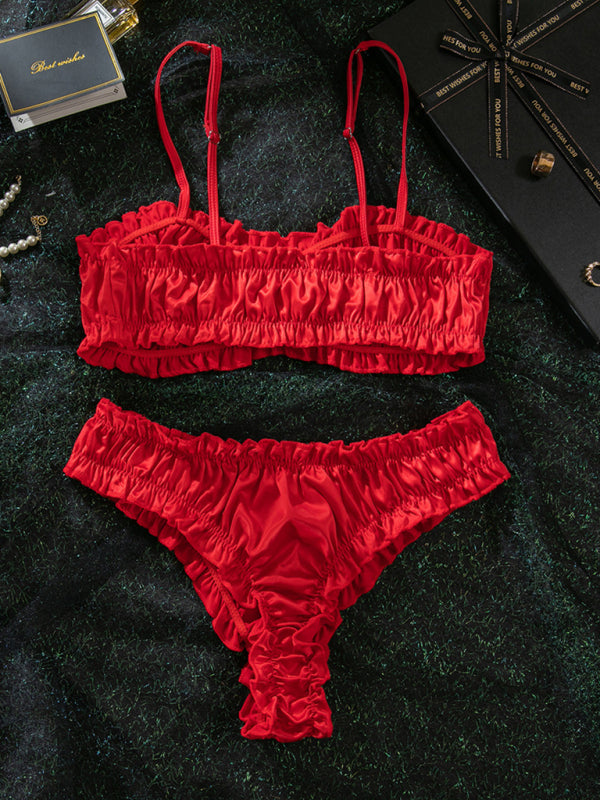 TEEK - Stretch Satin Comfortable Home Wear Set LINGERIE TEEK K