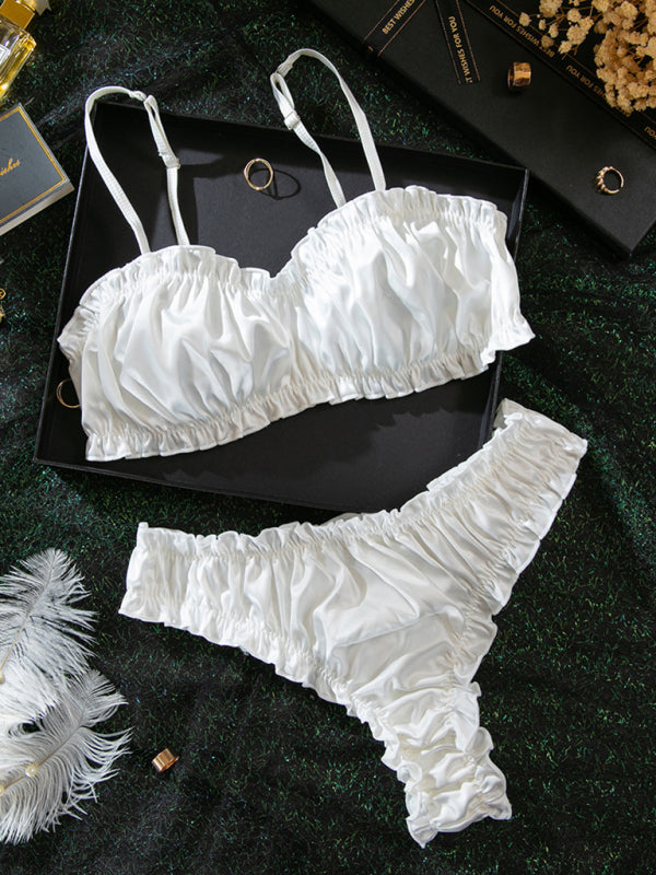 TEEK - Stretch Satin Comfortable Home Wear Set LINGERIE TEEK K