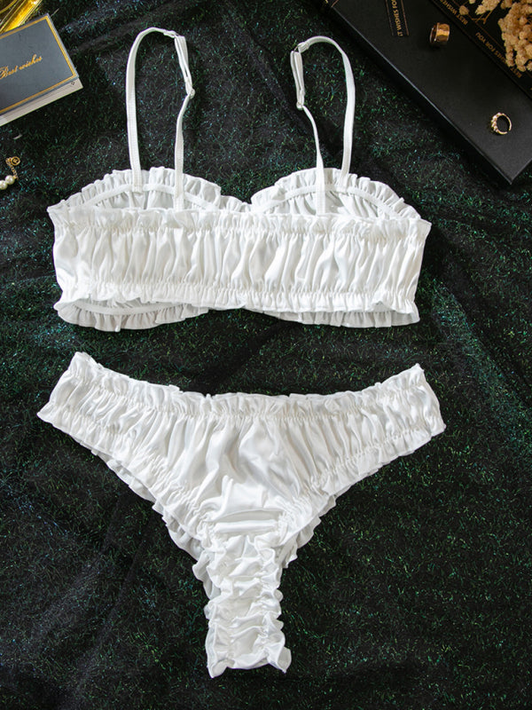 TEEK - Stretch Satin Comfortable Home Wear Set LINGERIE TEEK K