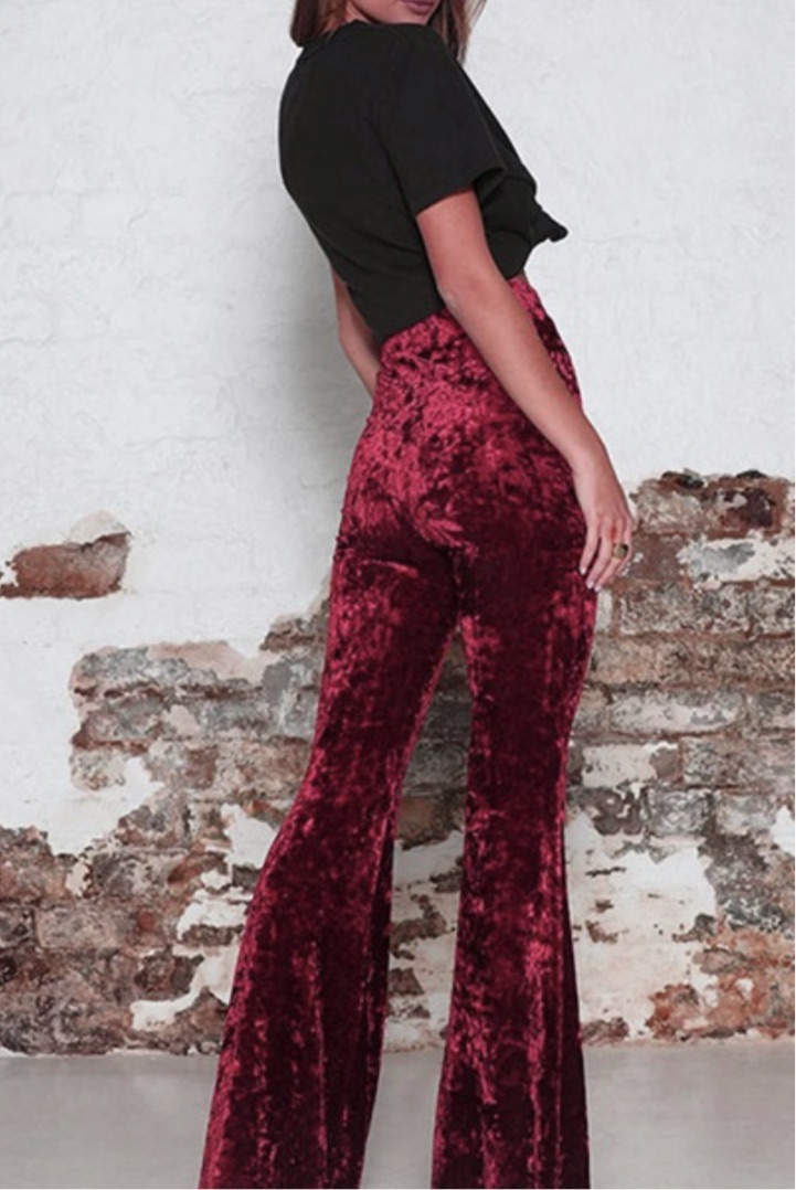 TEEK - Velvet Flares PANTS TEEK RRRB